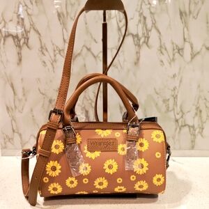 Wrangler Brown Floral Women's Bag NWT